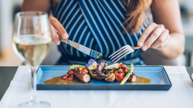 Polvo confot com Chouriço