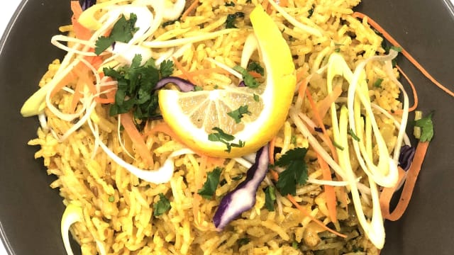 Vegetable biriyani 