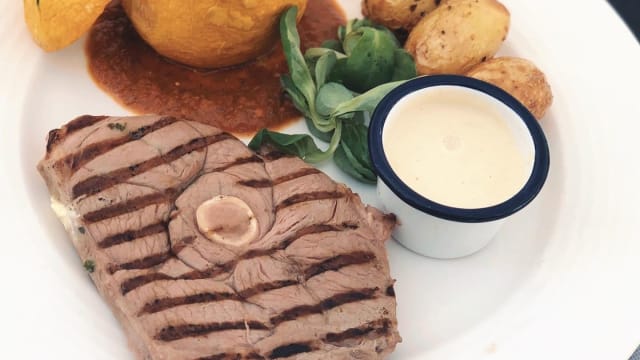 Tranche de gigot d agneau