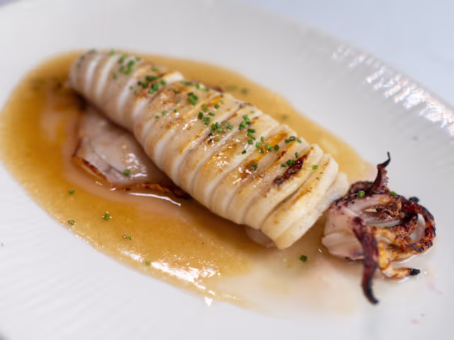 Calamar a la plancha