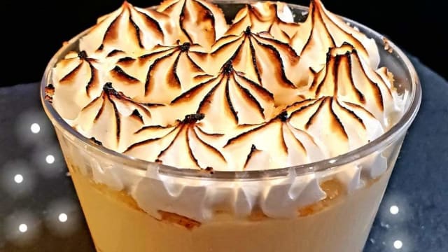 Tarte Citron meringuée restructurée