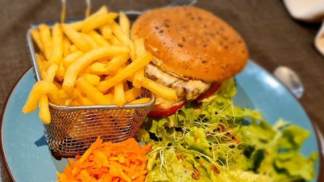 Burger au Munster fermier
