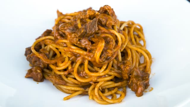 Spaghetti con soffritto