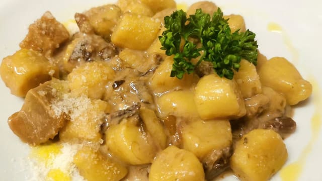 Gnocchetti di patate caserecci ai funghi porcini