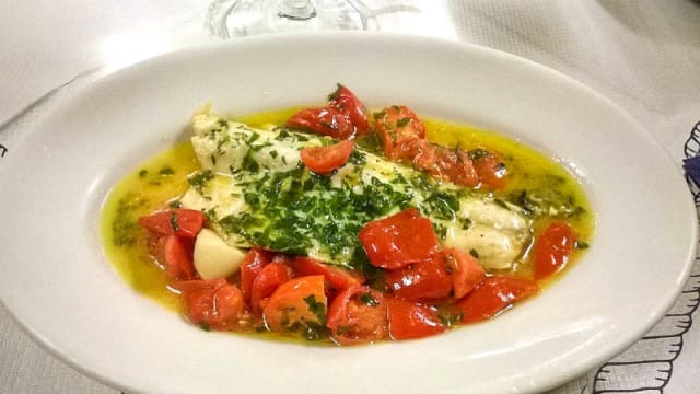 Filetto di orata all'acqua pazza