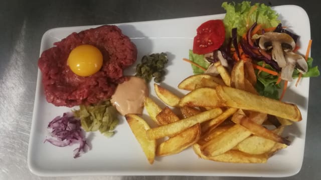 Tartare de boeuf 