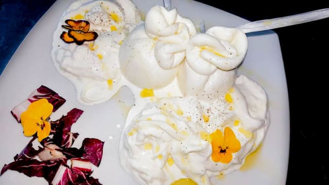 stracciatella e burrata