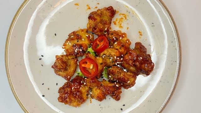 Pollo fritto coreano