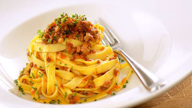 Tagliatelle al ragu
