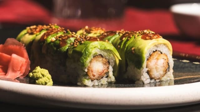 Uramaki Red pepper 