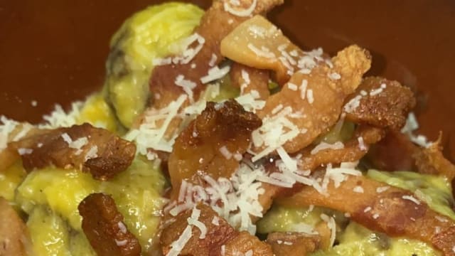 Polpette di Carne alla Carbonara