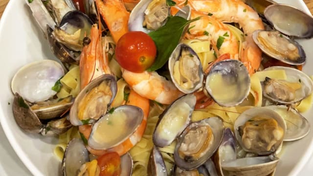 Pasta aux fruits de mer 