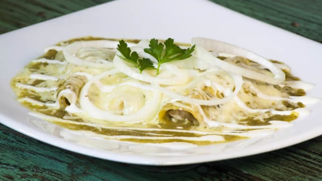 Enchiladas Verdes