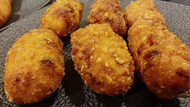 Croquetas de cecina