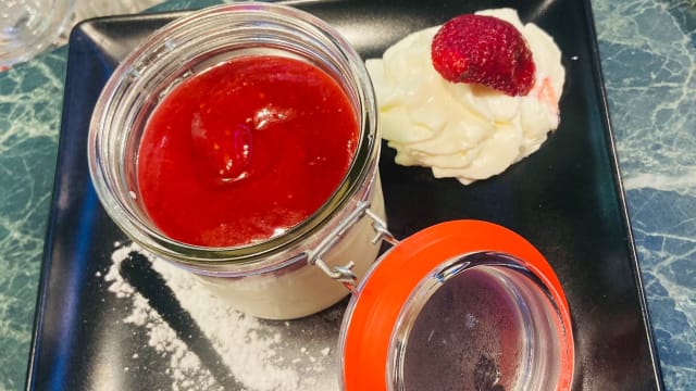 Panna Cotta Fuits Rouge