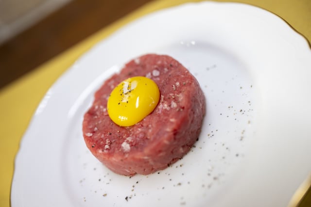 Tartare di manzo / Beef tartare