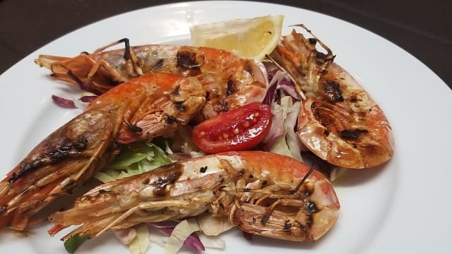 Gamberoni alla griglia