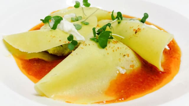 Raviolo Aperto