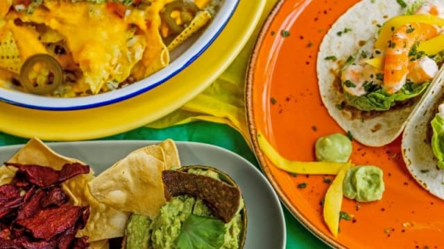 Varios platos tacovaca