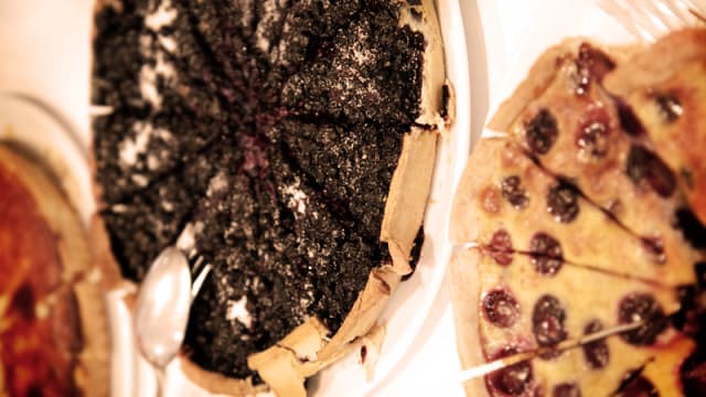 Tarte aux myrtilles
