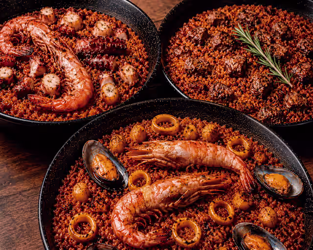 Restaurante Mediterráneo Puerto Noble - Barrio SalamancaMadrid 8.9(686)Mediterráneo~22 €Hasta un 50 % de descuento · TheFork SummerDoble de Yums