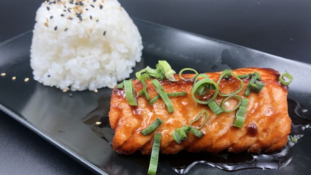 salmon tereyaki