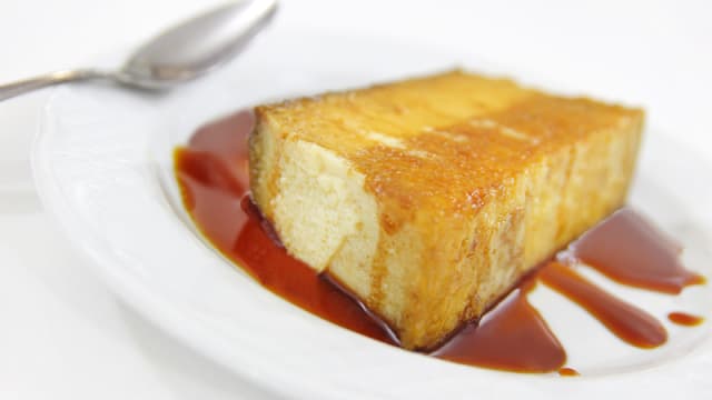 sugerencia flan con caramelo