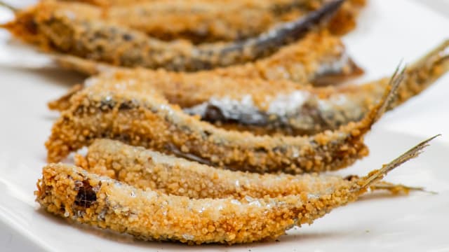 Acciughe fritte