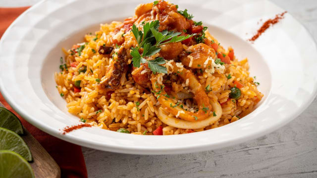 Arroz con mariscos