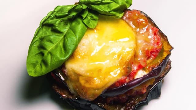 La nostra parmigiana di melanzane