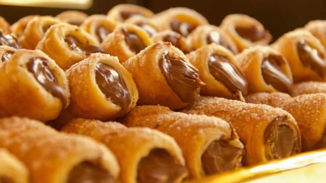 Cannoncini alla gianduia 