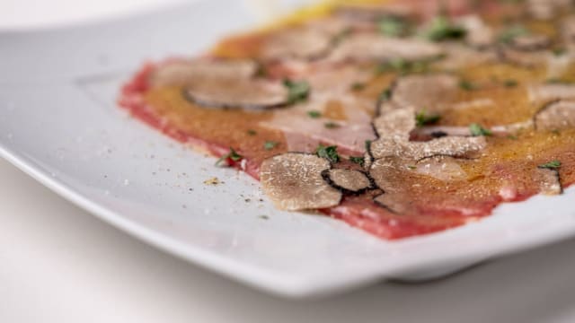 Carpaccio aux truffes