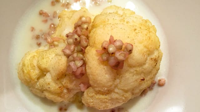 Cavolfiore brasato, Rafano e Grano saraceno