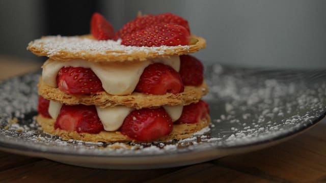Millefeuille aux Fraises