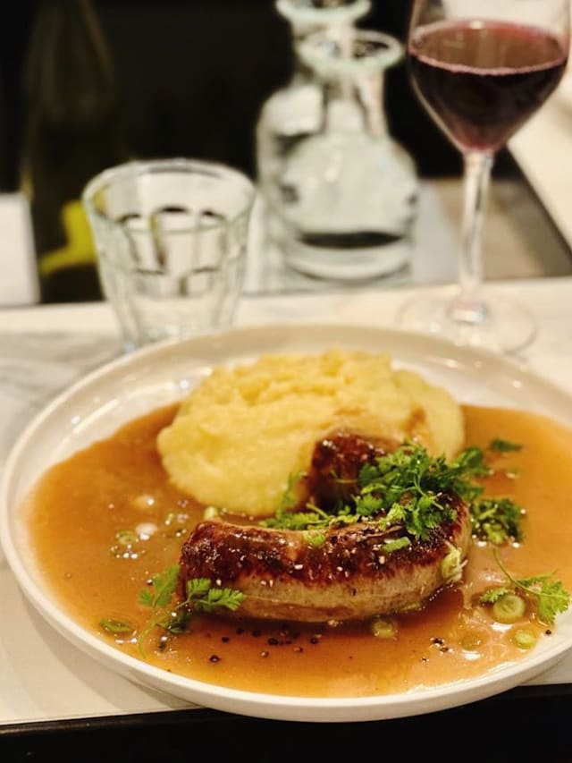 Saucisse purée