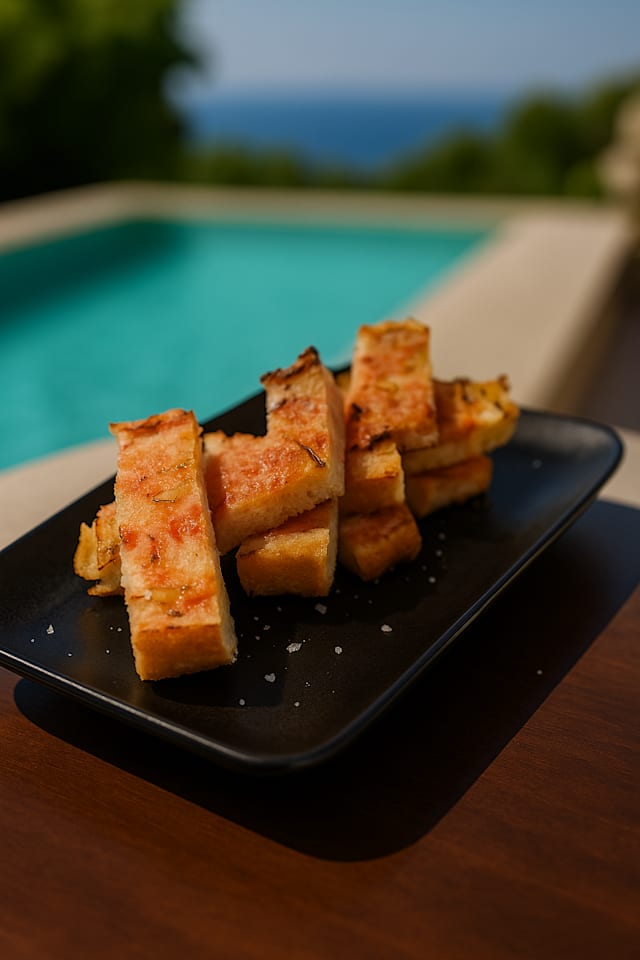 Pan con tomate a la brasa / Grilled bread with tomato