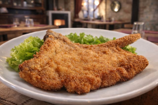 Cotoletta di pollo o maiale