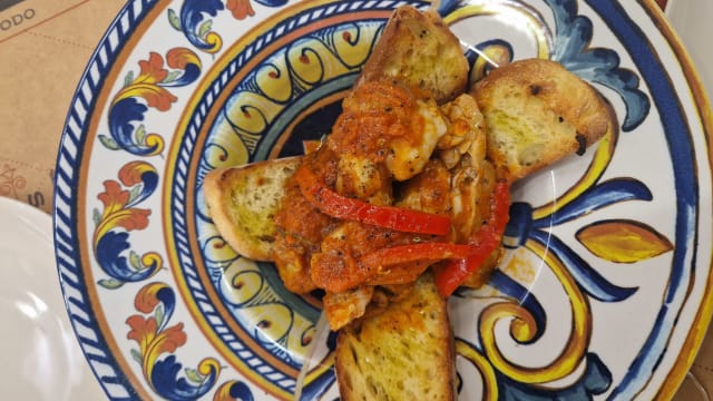 Pollo con i peperoni