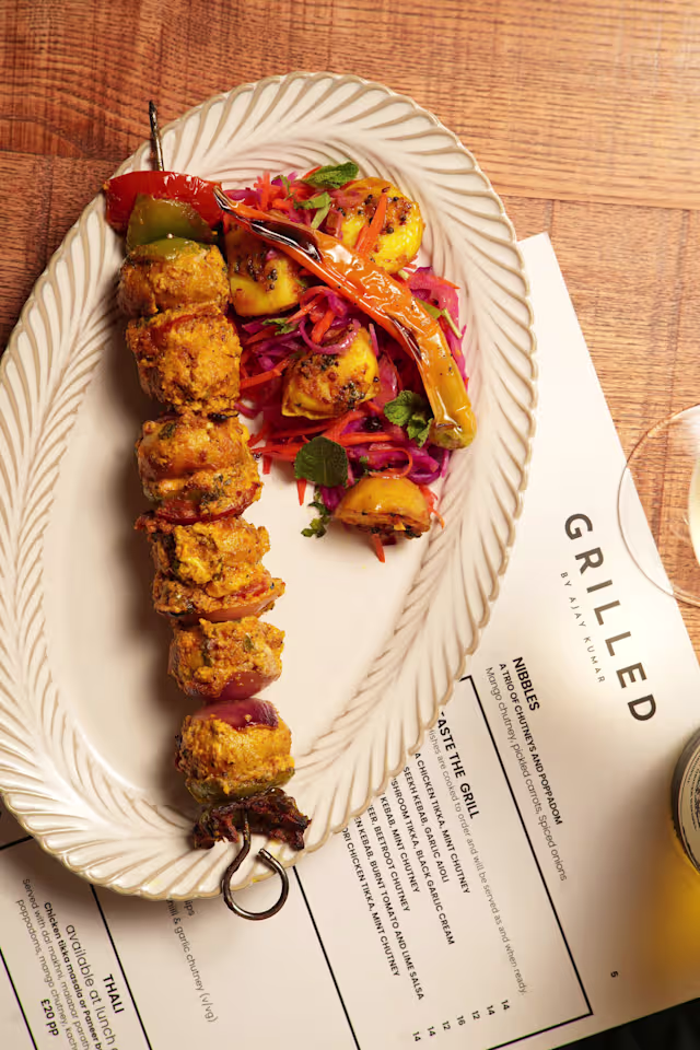 Menù completo e carta 2026 - Grilled by Ajay Kumar a Glasgow | TheFork