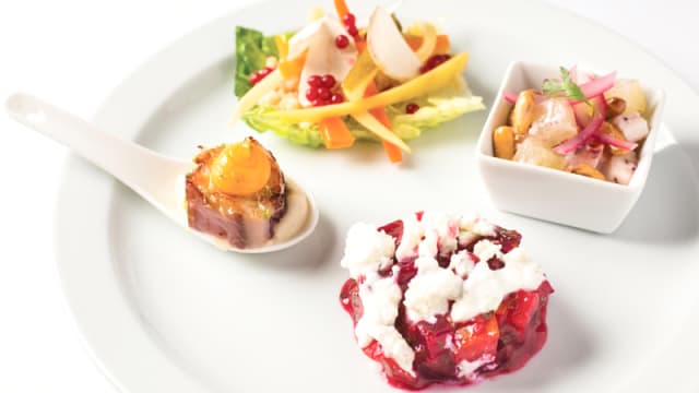 Ejemplo de plato experiencia a oscuras