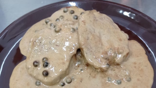 Filetto al pepe verde 