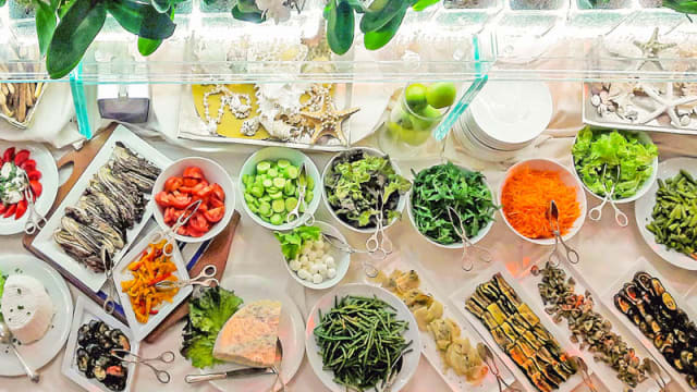 Il buffet del Green