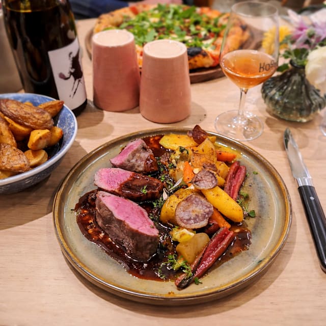 Nos plats & desserts sont 100% Bio