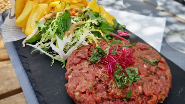 Tartare de boeuf