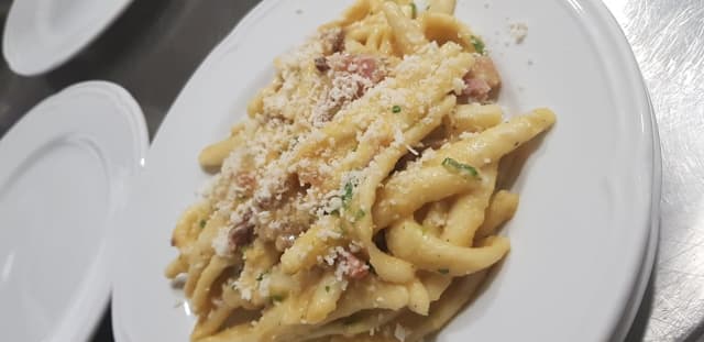 cortecce crema di ceci e pancetta