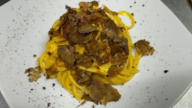 carbonara al tartufo