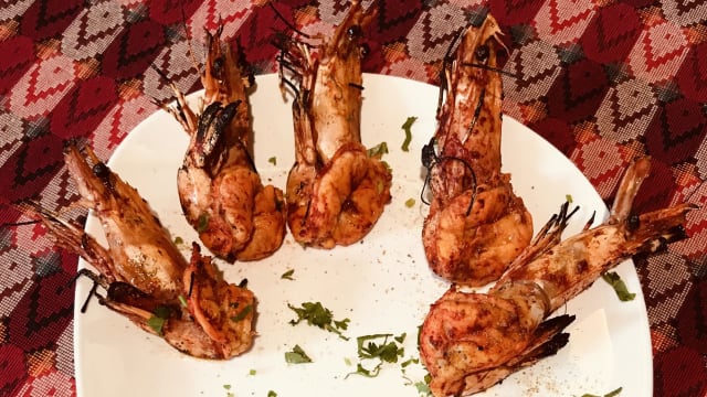 Gambas tandoori