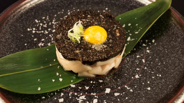 Tartar de pez mantequilla