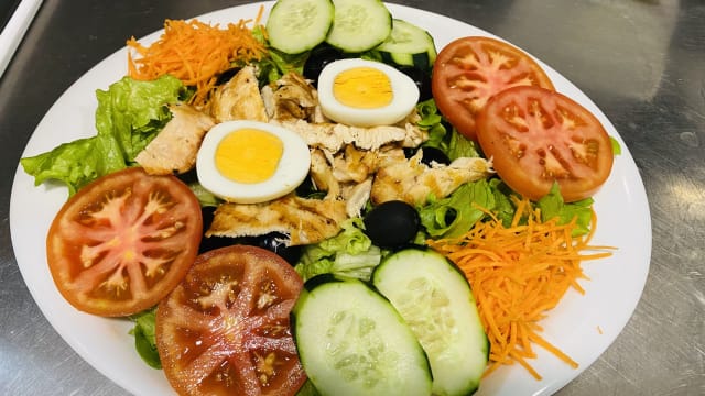 salada frango 