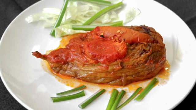 Berenjena rellena